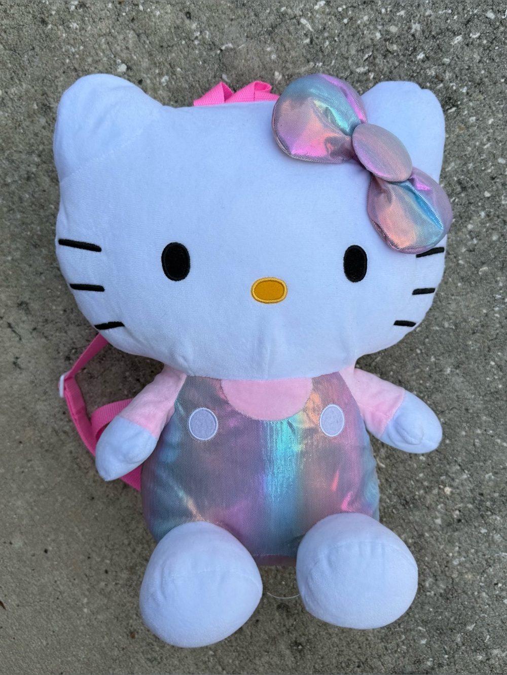 Hello Kitty Plush Backpack
